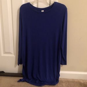 Blue Old Navy Luxe Tunic - New with Tags
